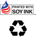 Soy Ink Recycled logos